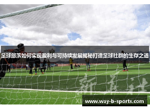 足球部落如何实现盈利与可持续发展揭秘打造足球社群的生存之道 足球部落如何实现盈利与可持续发展揭秘打造足球社群的生存之道